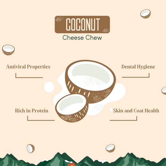 Yak9 Coconut Yak Milk Chews for Dogs - Yak9 Chews