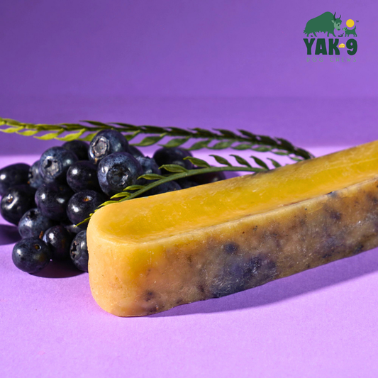 Yak9 - Blueberry Cheese Chews for Dogs