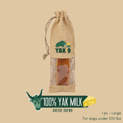 Yak9 - 100% Yak Milk Chews for Dogs