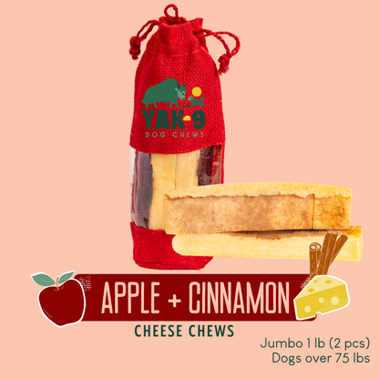 YAK9 Chews - Apple & Cinnamon Chews for Dogs