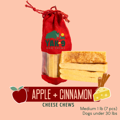 YAK9 Chews - Apple & Cinnamon Chews for Dogs