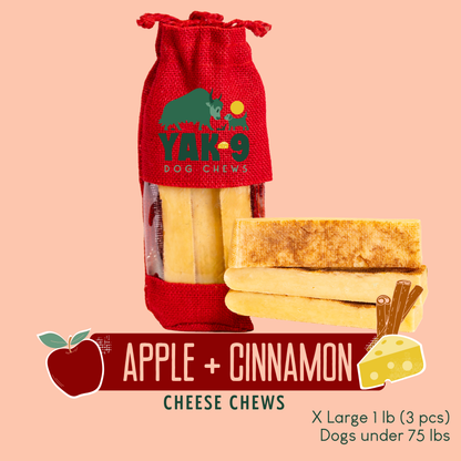 YAK9 Chews - Apple & Cinnamon Chews for Dogs