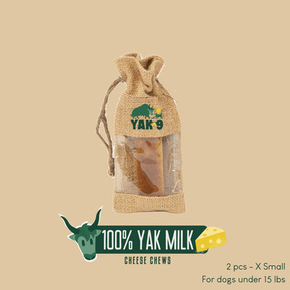 Yak9 - 100% Yak Milk Chews for Dogs