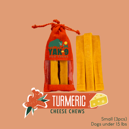 YAK9 Chews - Turmeric Cheese Chews for Dogs