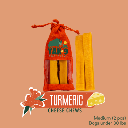 YAK9 Chews - Turmeric Cheese Chews for Dogs