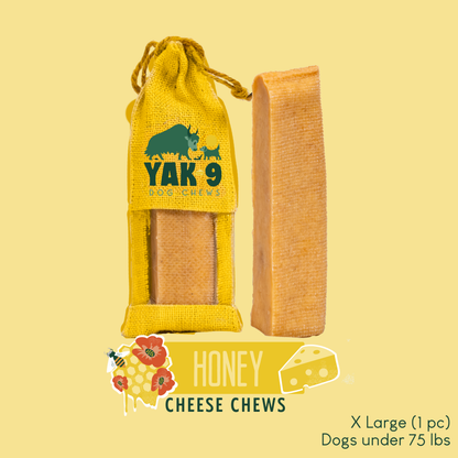 YAK9 Chews - Honey Cheese Chews for Dogs