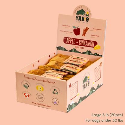 YAK9 Chews - Apple & Cinnamon Chews for Dogs