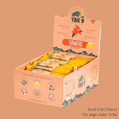 YAK9 Chews - Turmeric Cheese Chews for Dogs